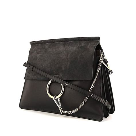 borsa chloe faye vestiare|Borse Chloé in Pelle Nero .